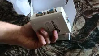 4-Port 250MHz VGASVGAXGAMultisync Video Splitter (White)