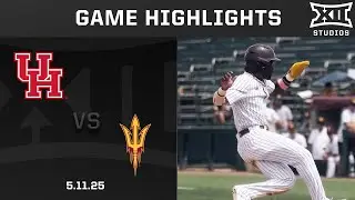 Houston vs. Arizona State (5.11.25) Highlights | 2025 Big 12 Baseball