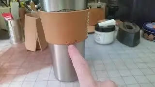 Leather Coffee Cup Sleeve