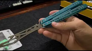 armed shark pike balisong (bbarfly barracuda clone)