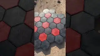 GEETA TILES & BRICKS #pavingblocks #design #hexagon #constructionmaterial