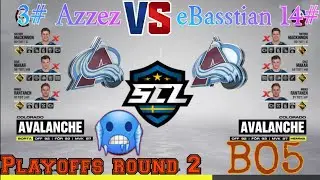 PLAYOFFS ROUND 2 SCL 1V1 AZZEZ-eBASSTIAN | when will my time come? | NHL 22