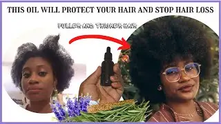 This OIL will protect your HAIR from SUN DAMAGE, SPLIT ENDS, HAIR LOSS |Lavender Rosemary Sesame Oil