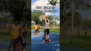 One jumper three lessons #music #basketball #nbanews #nba #ballislife #nbahighlights #nbascores