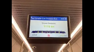 Alstom Coradia iLint distance run - highlights