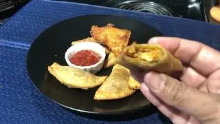 Chicken samosas 