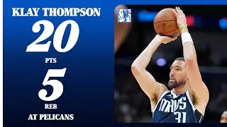 Klay Thompson (20 PTS 5 REB) at New Orleans Pelicans | December 22, 2025