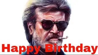Superstar Rajinikanth Happy Birthday status|| #r|#balikabalida  #Rajinikanth
