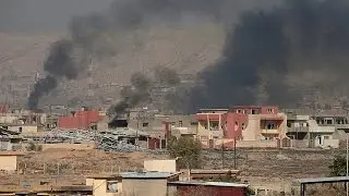 Los peshmergas kurdos toman Bashiqa - null