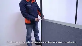 MODULAR WALL SYSTEM INSTALLATION