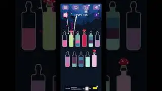 Water Sort Puzzle_ Sort Colour bottle special Level 191 to 200 cute chami gameplay