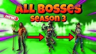 ALL *NEW* BOSSES & where to find them in Season 3 Fortnite