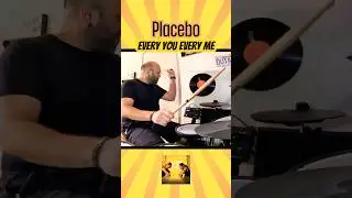 PLACEBO Iconic HIT - Every You Every Me - #drumcover