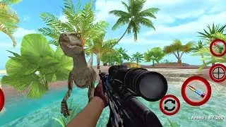 Dinosaur Hunter Games 2024 _ Dino Bloody Island Android Gameplay #6