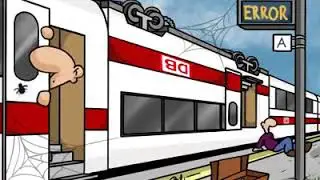 Lustige zug ansage