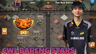 CWL Bareng Navi STARS Day 1 - Clash of Clans indonesia