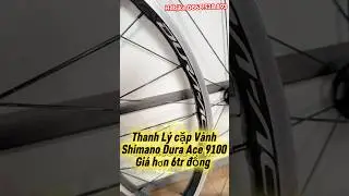 ! Đ&Atilde; B&Aacute;N ! Cặp v&agrave;nh carbon Shimano Dura Ace 9100- độ mới 96%