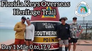 Day 1 Florida Trail Thru Hike From Key West | Florida Keys Overseas Heritage Trail | Sugarloaf Key
