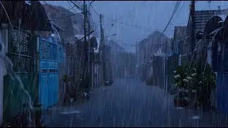 The Perfect Sleep Formula: 432Hz Peace Frequency Layered with Authentic Village Rain and Thunder