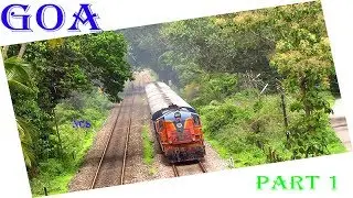 Train Spotting in GOA | Diesel Heaven | SWR | Konkan Railways