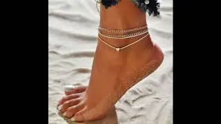 Bohemian Silver Color Anklet Bracelets