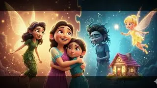 “The Magical Fairy and the Two Sisters | Moral Story”