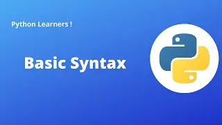 Basic Syntax Of python