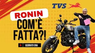 TVS RONIN: Una Vera Scrambler a  3700€ (o poco più!)?? E' Possibile?