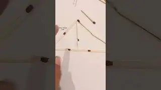 Howrah bridge 🌉✨🤩 matchstick making #art #ytshorts #nitya nityam craft