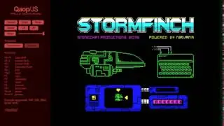 Stormfinch - ZX Spectrum Sinclair - emulador Qaop JS