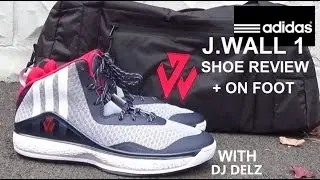 adidas John Wall 1 #JWALL1 Washington Wizards Sneaker Detailed Review With @DjDelz