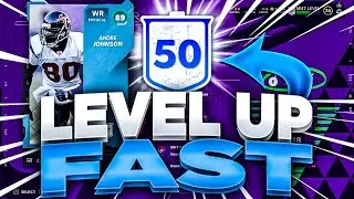 FASTEST METHOD TO REACH LEVEL 50 IN MADDEN 21!! | BEST METHOD TO GET XP & LEVEL UP MADDEN 21!