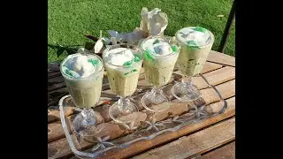BUKO PANDAN with Vanilla Ice Cream