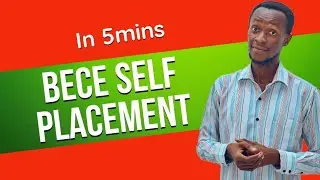 How to do Senior High School Self Placement