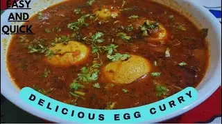 Easy and Tasty Egg Curry Recipe | Egg Curry | अंङा करी।Egg Masala | Quick Egg Curry Recipe