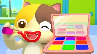 Learn Colors with Baby Kitten | Colors Song | Pretend Play | Kids Songs | Baby Cartoon | BabyBus