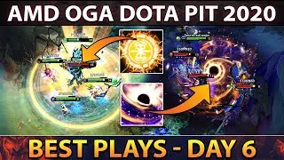AMD OGA Dota PIT 2020 - Best Plays Day 6