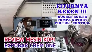 MESIN KOPI ESPRESSO EXPOBAR CREM ONE, DUAL BOILER, ROTARY, PID