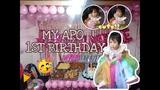 MY APO 1ST BIRTHDAY CELEBRATION | MAMI SAN