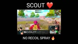 SCOUT NO RECOIL ❤ #shorts #youtubeshorts