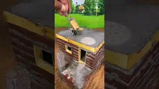 Build a Tiny House Fast! 🛠️ | Mini Build Lab | #shorts