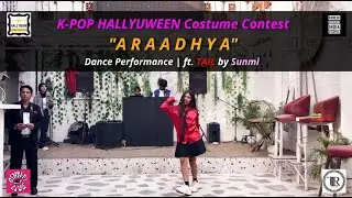 Araadhya Serves Fierce TAIL Performance! 🔥 SUNMI Cover | K-POP Hallyuween Delhi #kpop #lensofdelhi