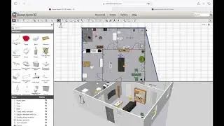 SWEETHOME 3D - Lesson 04 - Refine Architectural Project, Add Levels, Create Basement, Insert Props