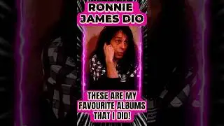 RONNIE JAMES DIO's surprising favourite albums of his own!                    #dioshorts