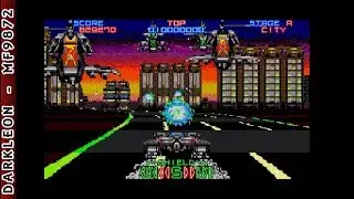 Sega CD - Night Striker &copy; 1993 Taito - Gameplay