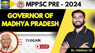 Governor of Madhya Pradesh | MP GK For #mppsc2024 #examgurooji