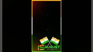 15 August Special Black Screen Status Template | Happy Independence day template Black Screen Status