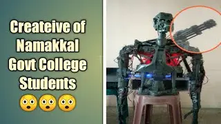 Arignar Anna Govt College Namakkal, Phisics Department Student Robot | அறிஞர் அண்ணா அரசு கலை கல்லூரி