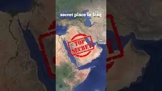 secret place in Iraq on google maps #shorts #googleearth