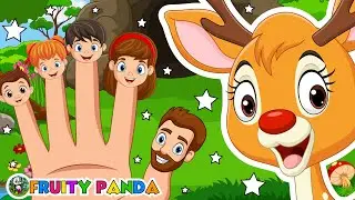 Baby Deer + Finger Family - Nursery Rhymes & Kids Songs | Baby Songs